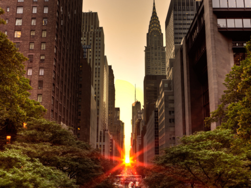 Manhattanhenge 2011